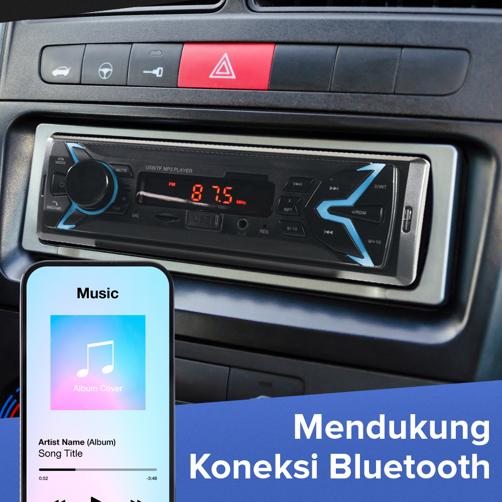 Tianyu Tape Mobil Audio MP3 Player LCD Bluetooth 5.0 Wireless 60W - 618