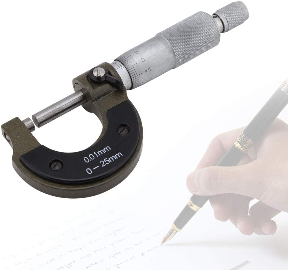 Mitutoyo Micrometer Premium Precision Machinist Tool 0-25mm 0.01mm - QST008