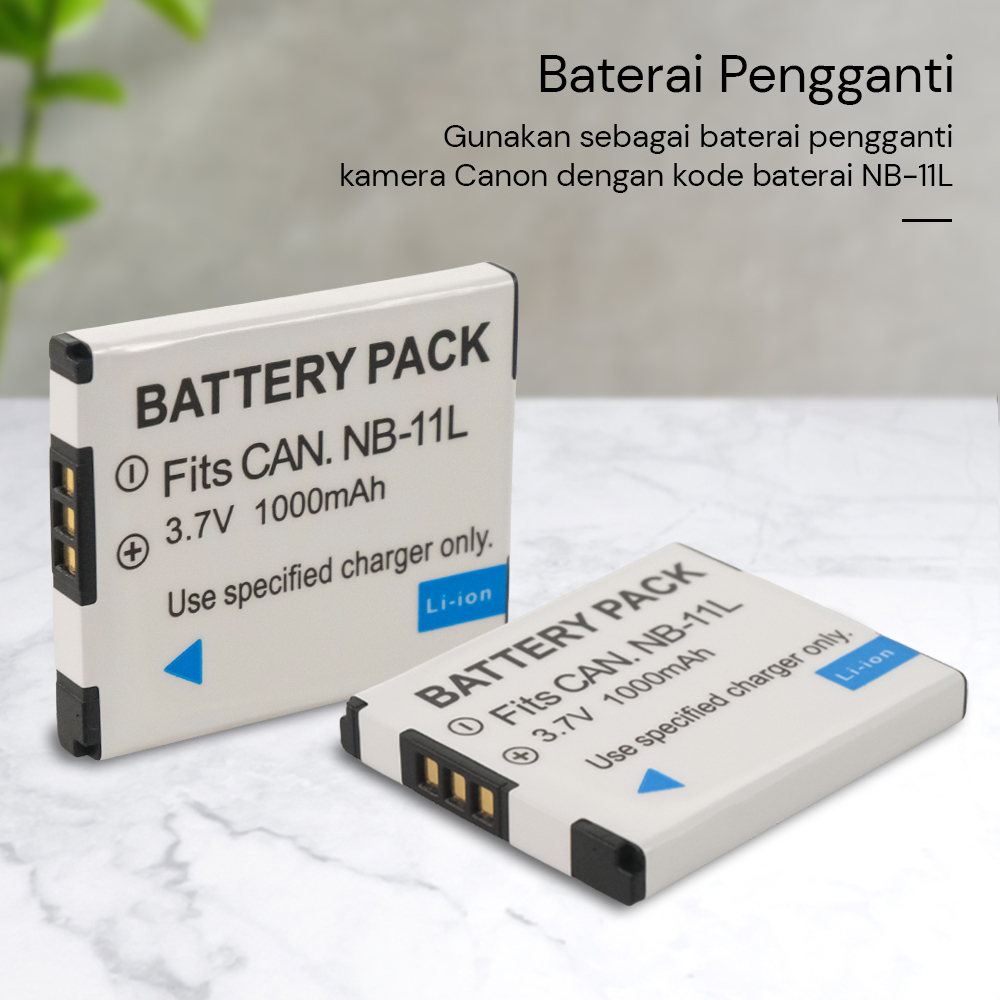 Baterai Kamera Canon NB-11L 1000mAh (Replika 1:1)