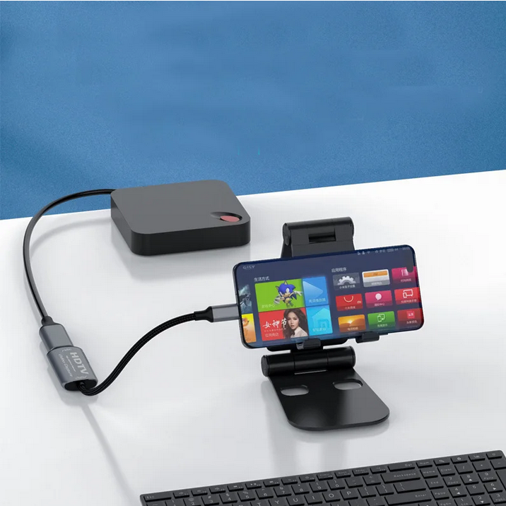 HERUI Video Capture Card USB Type C HDMI Grabber Box 1080P - HE10