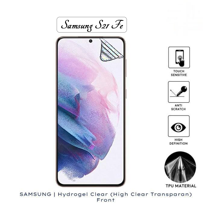 Screen Protector Hydrogel For Samsung S21 FE Hidrogel Anti Gores