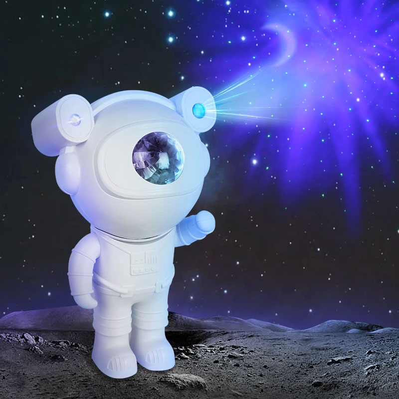 CHUBAN Lampu Proyektor LED Astronaut Galaxy Sky with Bluetooth Speaker - CH30