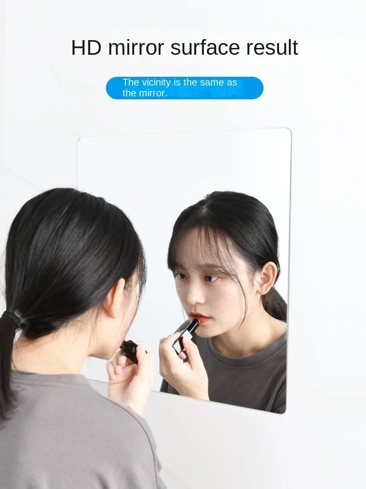 LEVO Cermin Akrilik DIY Bathroom Mirrors Acrylic Wall Decorations - L01