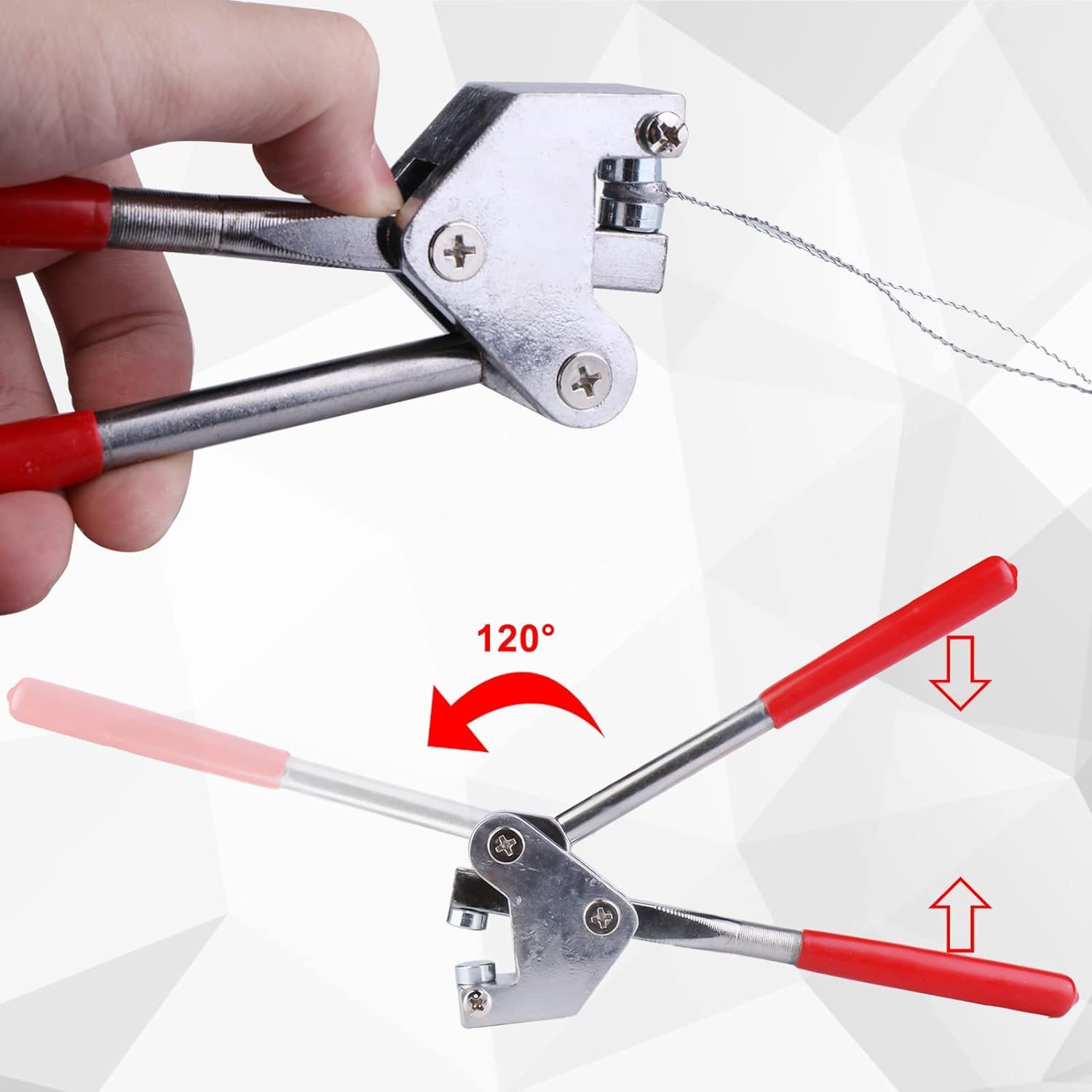 Chearw Set Tang Segel Sealing Plier with Lead Sealing and Wire - CW01