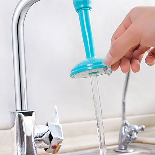 Alloet Kepala Keran Sprayer Flexible Kitchen Faucet Extender - F43701-B