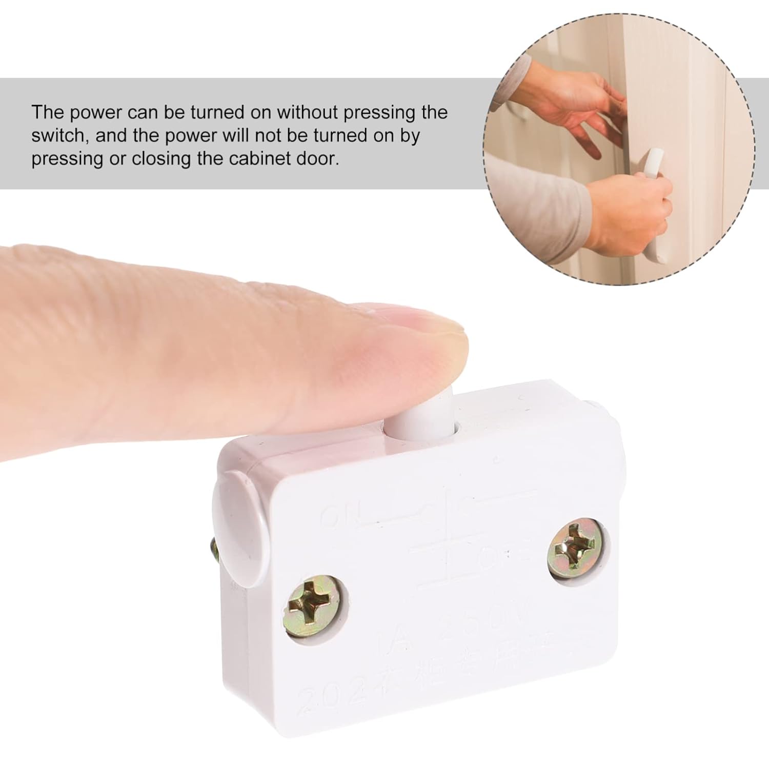Bcsongben Switch Lampu Lemari Closet Wardrobe Light Automatic Switch - YGKG1