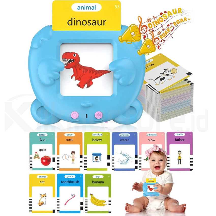 Jual Flash Card Learning Machine Mainan Edukasi Belajar Bahasa