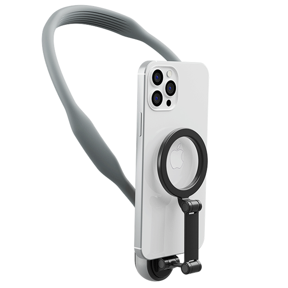 TELESIN Strap Kalung Magnetic Neck Mount for Smartphone - MNM-001