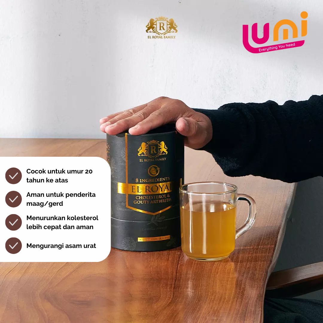 Jual El Royal Cholesterol & Gouty Arthritis Kolesterol dan
