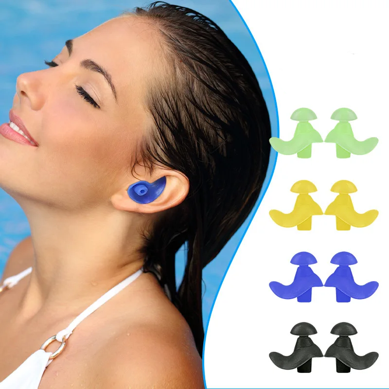 DONG ZHUR Penutup Telinga Earplug Renang Anti Air - 00NT