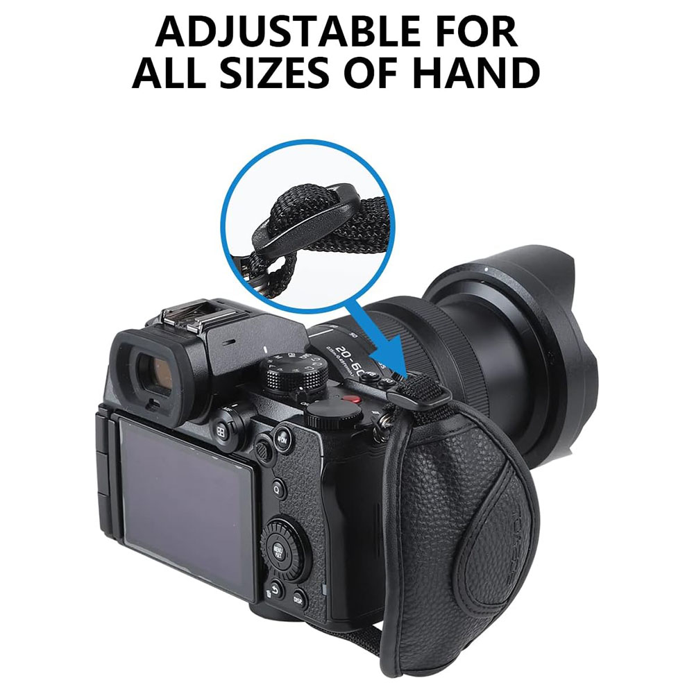 TOAZOE Hand Grip Wrist Strap Camera DSLR Leather for Nikon Canon - TZ-42