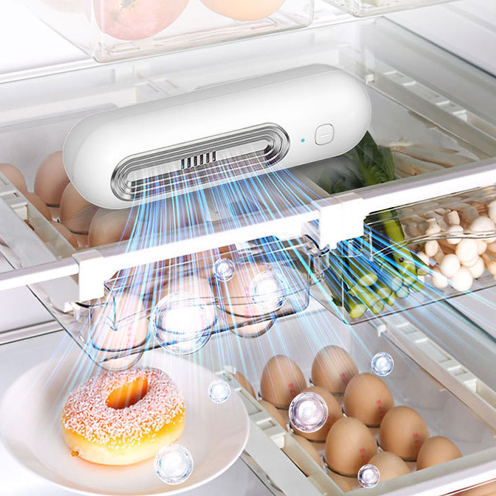 HOMGE Penghilang Bau Kulkas Sterilizer Deodorizer Refrigerator 1200mAh - HM-12