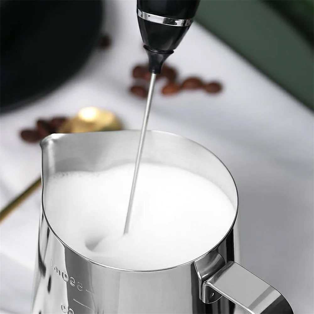 One Two Cups Milk Jug Pitcher Susu Latte Art Espresso Stainless Steel - ZM078 - Gambar 5