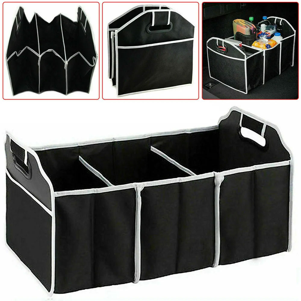 Cipop Tas Organizer Bagasi Mobil Foldable Storage Container 56x32cm - CP10