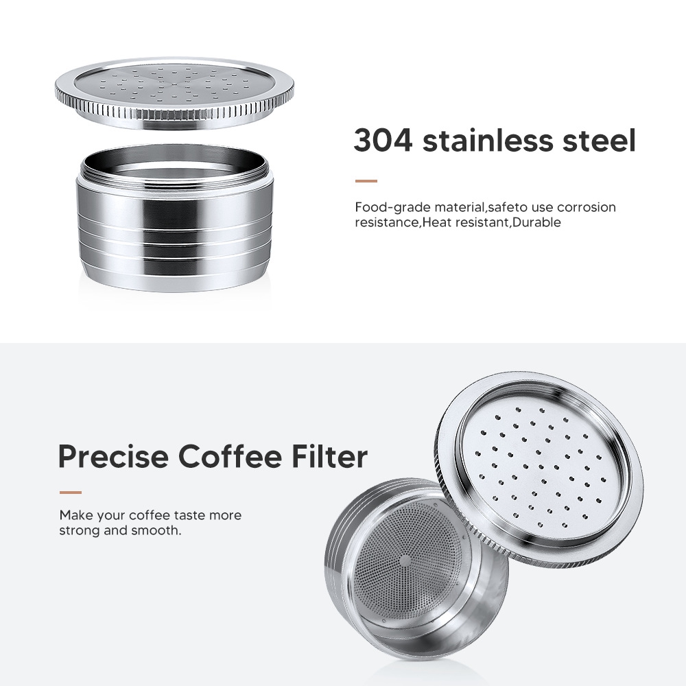 iCafilas Kapsul Kopi Reusable Coffee Capsule for Segafredo Machine - HLB17