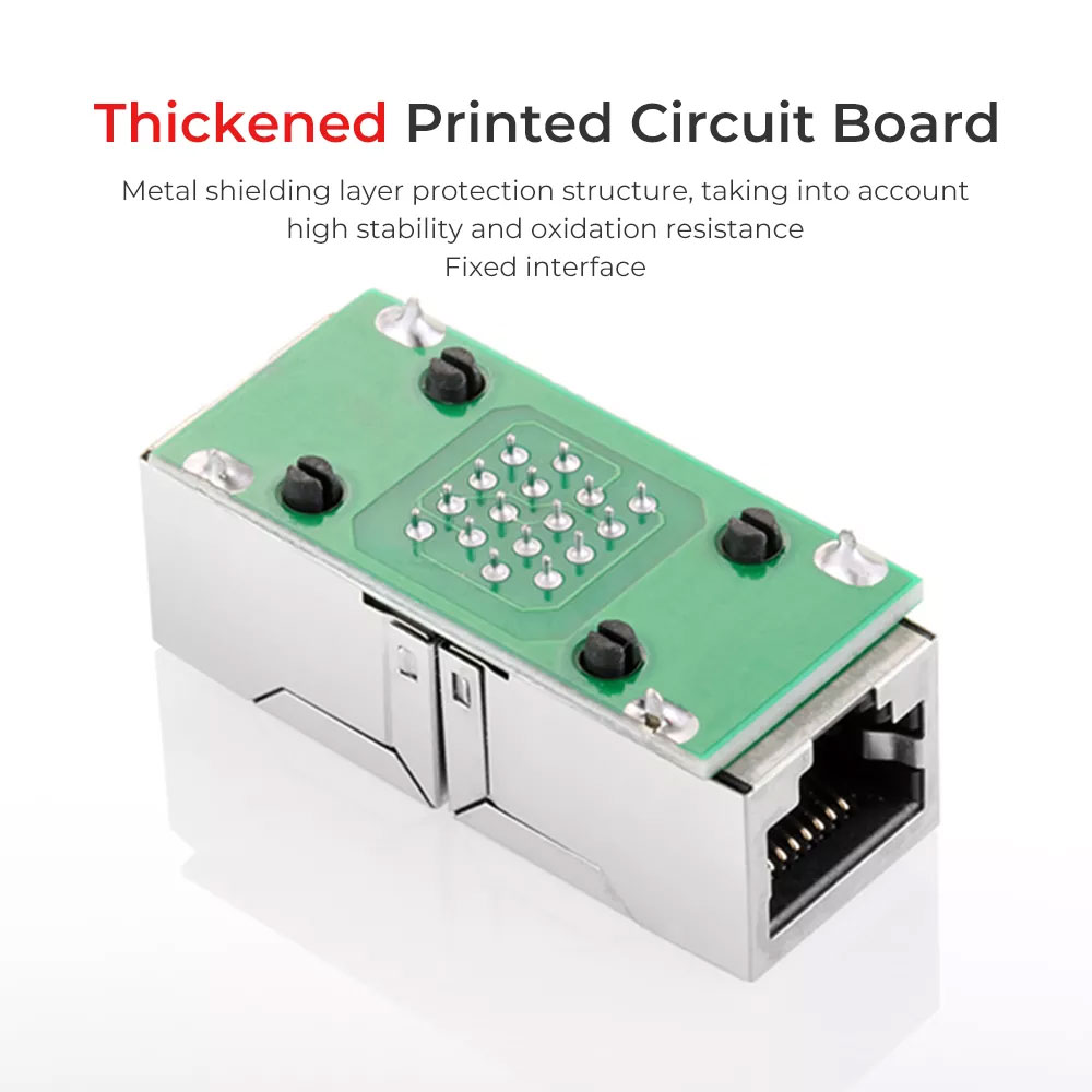 RJ45 Female to Female Cat 15A16A LAN Extension Adaptor Connector