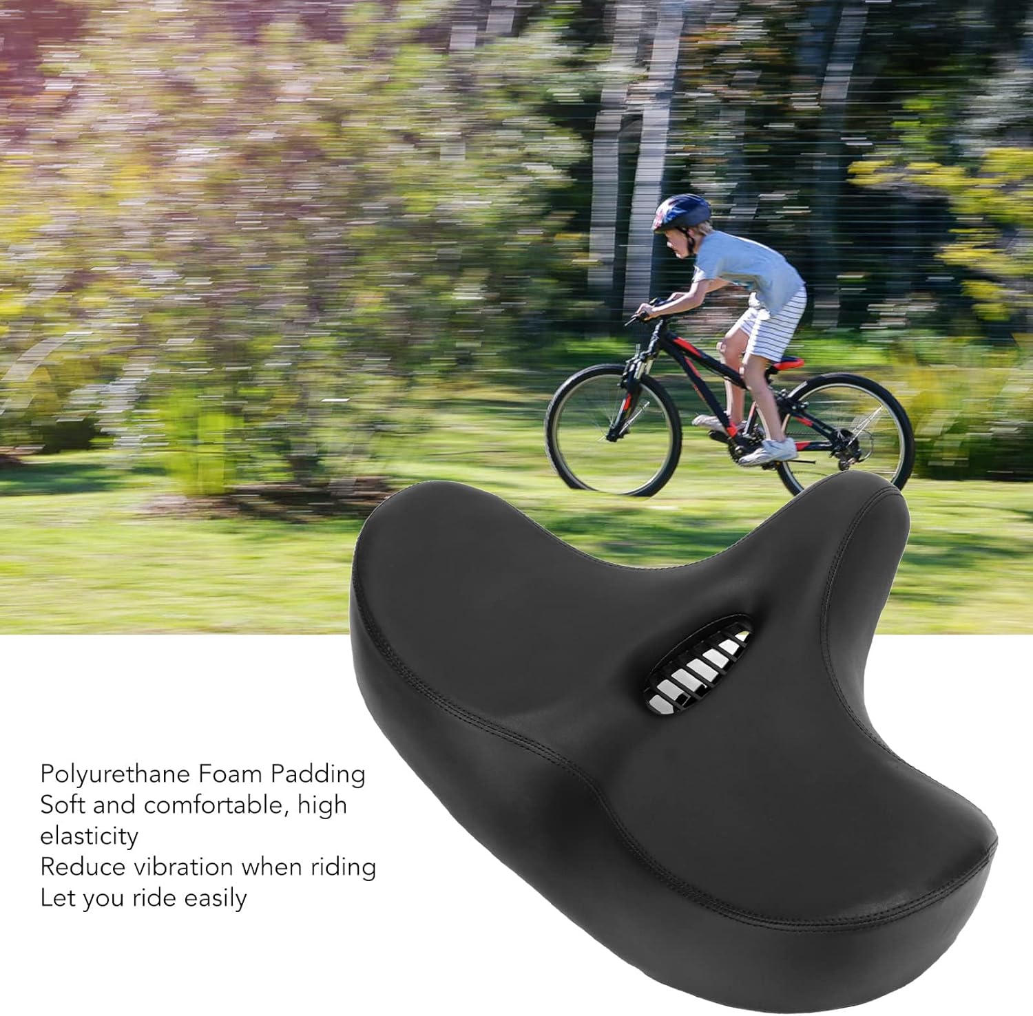 SHENGXIN Sadel Sepeda Bicycle Saddle Mountain Road Bike Hollow Vent - 1158-2