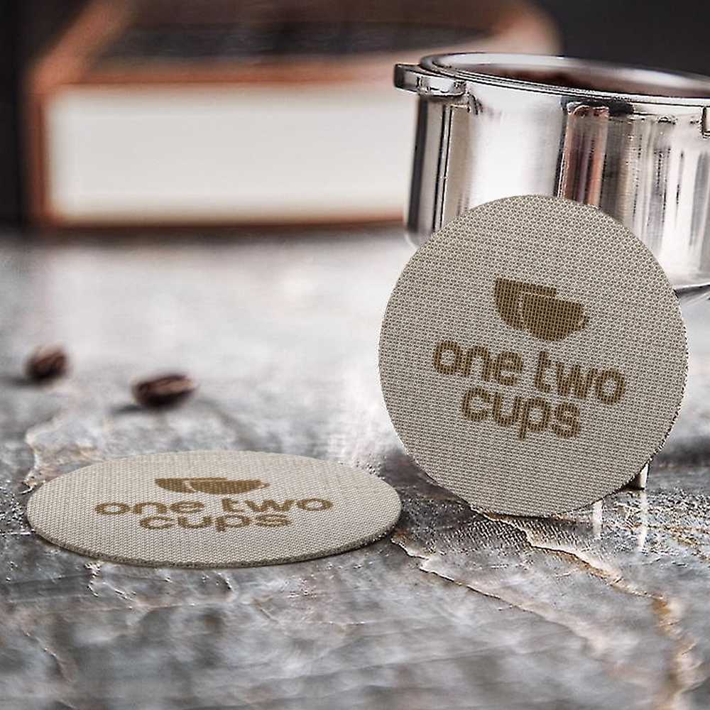 One Two Cups Puck Screen Portafilter Espresso Machine 150 Micron - SUS3 - Gambar 4