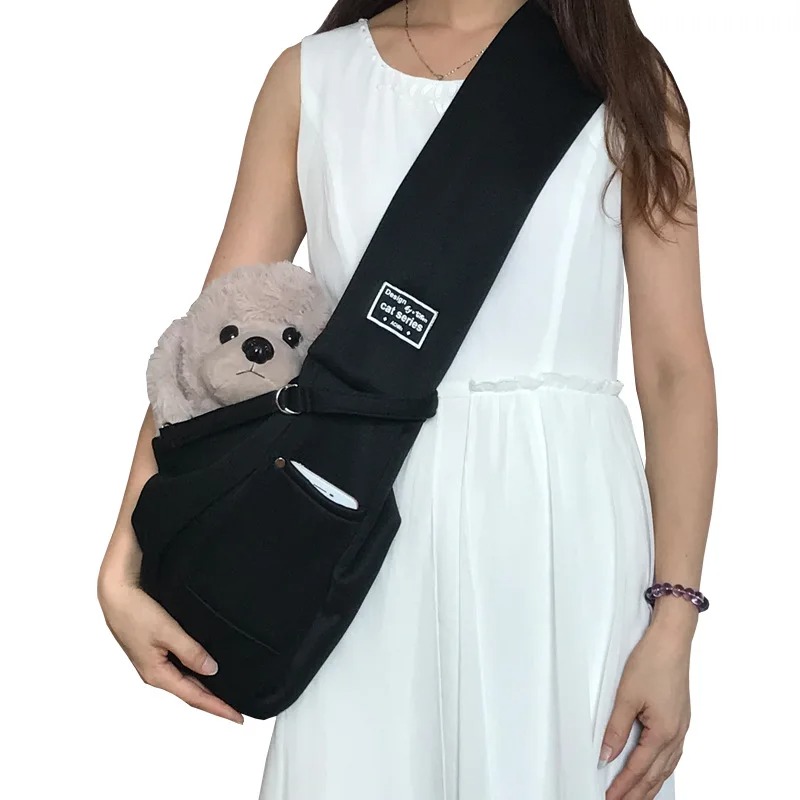 PETO Tas Gendongan Anjing Kucing Portable Pet Crossbody Bag - P320