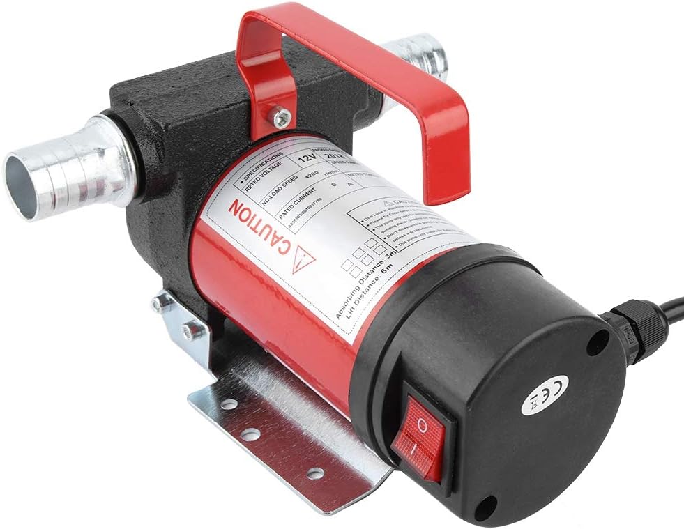 Kaiser Pompa Diesel Pump Oli Oil Fuel Transfer Aluminium 12V 200W - GCBOOI