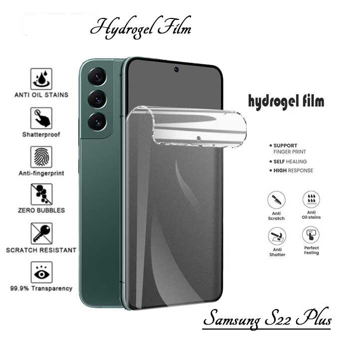 Jual Screen Protector Hydrogel For Samsung S22 Plus Hidrogel