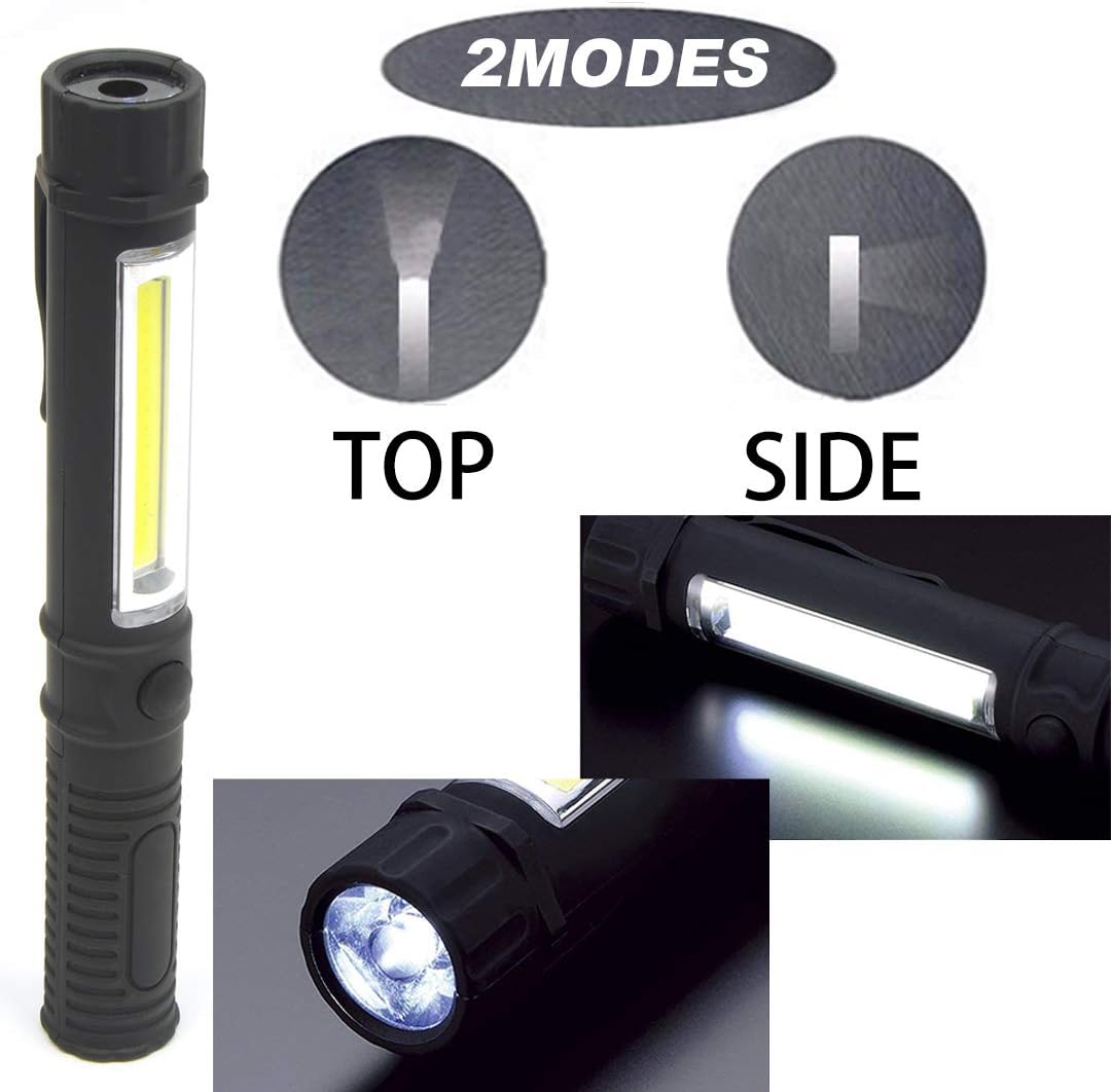 TaffLED Senter LED Multifunction Flashlight Magnet COB 250 Lumens - BC12