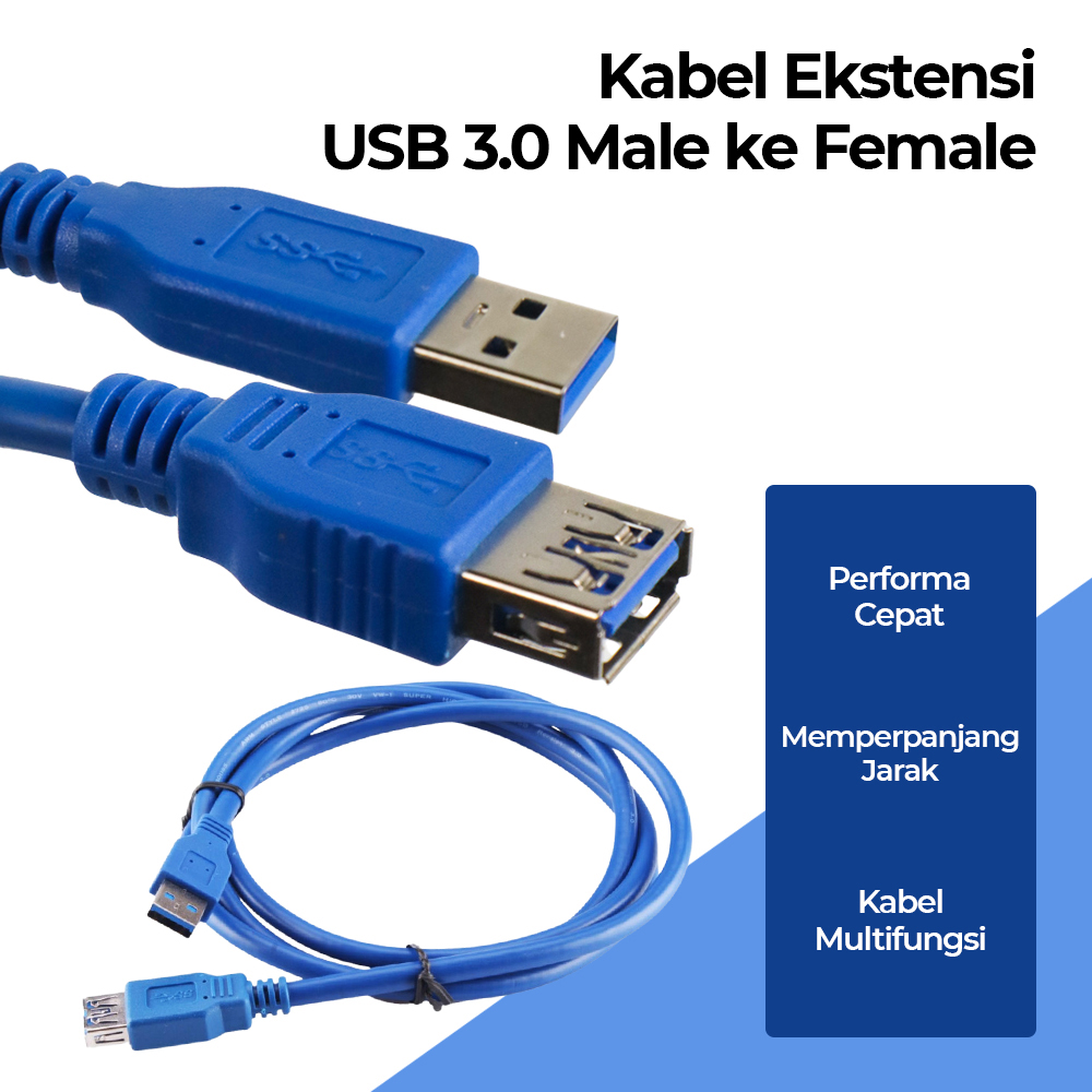 ROBOTSKY Kabel Ekstensi Extension Cable USB 3.0 Male ke Female - A27