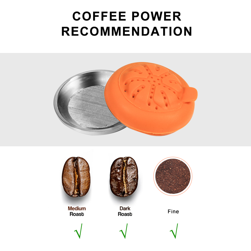 iCafilas Kapsul Kopi Reusable Coffee Capsule for Didiesse Frog Machine - CC42
