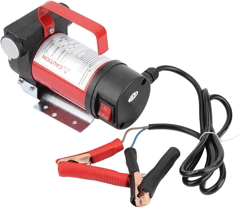 Kaiser Pompa Diesel Pump Oli Oil Fuel Transfer Aluminium 12V 200W - GCBOOI