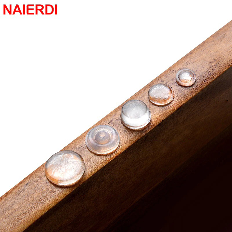 NAIERDI Sticker Silikon Bumper Benturan Pintu Door Stopper 50PCS - FZL11