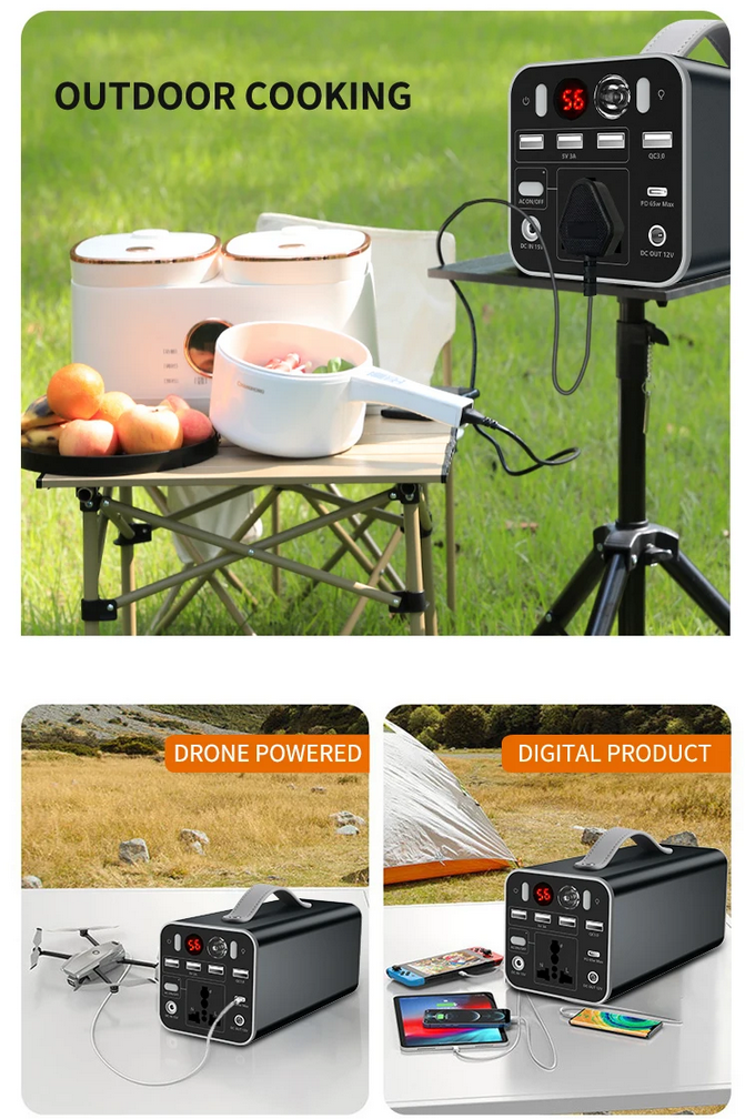 MEIYULIN Portable Power Supply Station Outdoor Generator 180W 45000mAh - OKD180