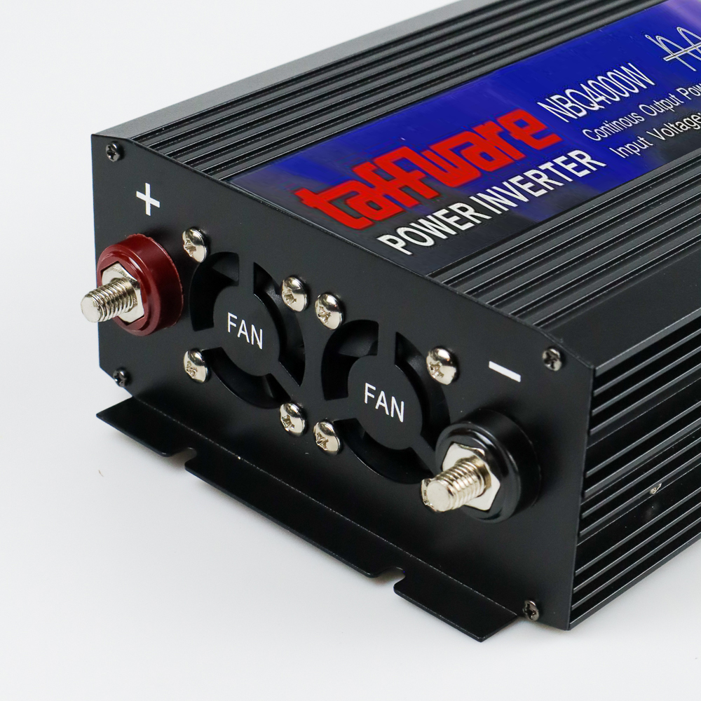 Taffware Power Inverter Mobil Pure Sine Wave DC 12V to AC 220V 4000W - NBQ4000W