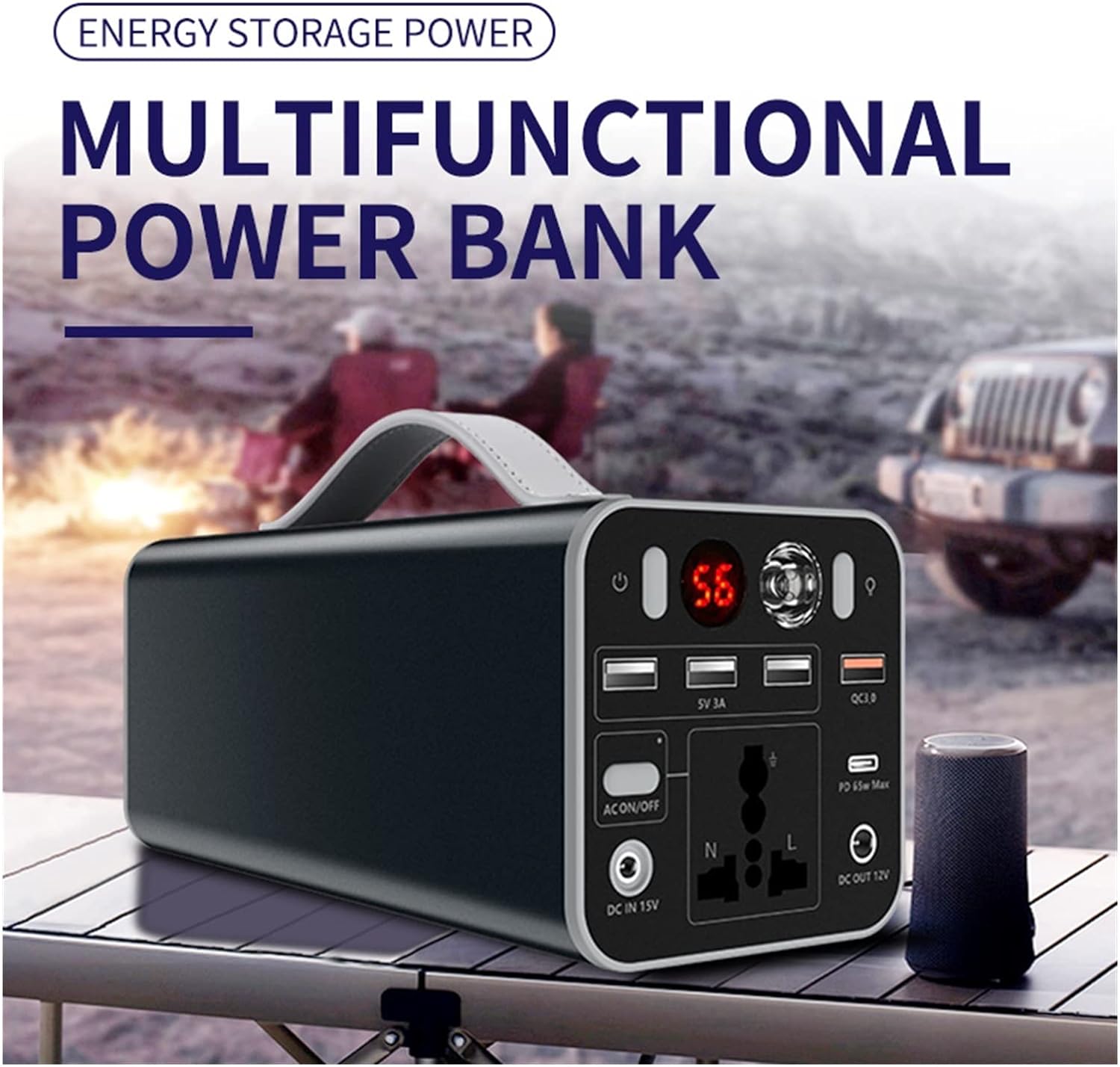MEIYULIN Portable Power Supply Station Outdoor Generator 180W 45000mAh - OKD180