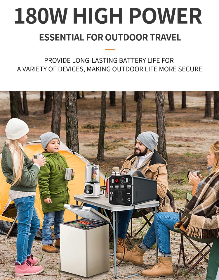MEIYULIN Portable Power Supply Station Outdoor Generator 180W 45000mAh - OKD180