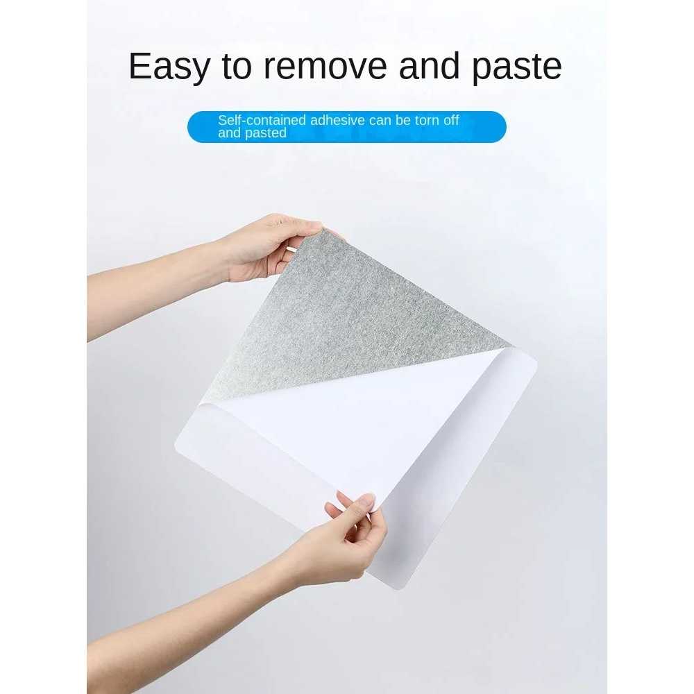 LEVO Cermin Akrilik DIY Bathroom Mirrors Acrylic Wall Decorations - L01 - Gambar 4