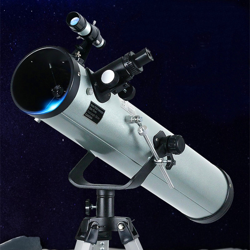Eyebre Teropong Bintang Astronomical Telescope Reflector 700/76mm - F70076