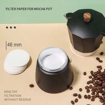 One Two Cups Kertas Saringan Kopi Coffee Filter Paper Moka Pot 100 PCS - OJ1
