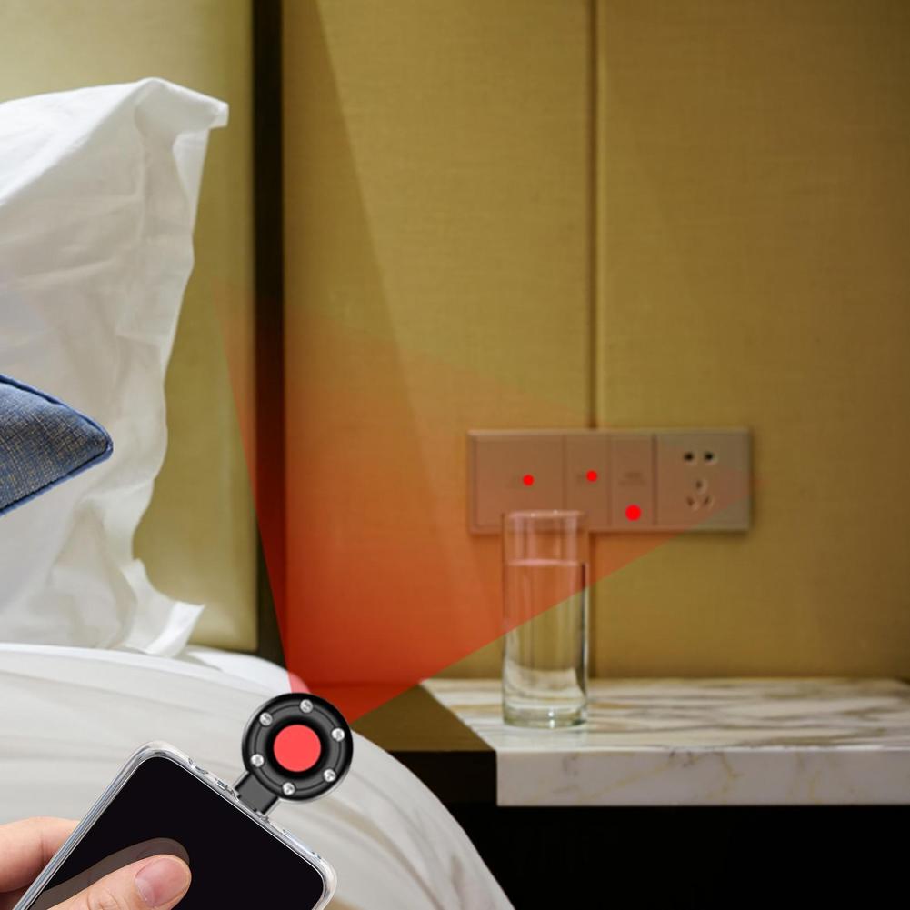 ALLOYSEED Alat Deteksi Kamera Tersembunyi Infrared Anti Spy Type C - S300