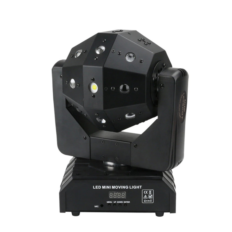GVT Lampu Proyektor Disco Ball Moving Head 16 LED DMX512 RGB 120W 220V - GV120