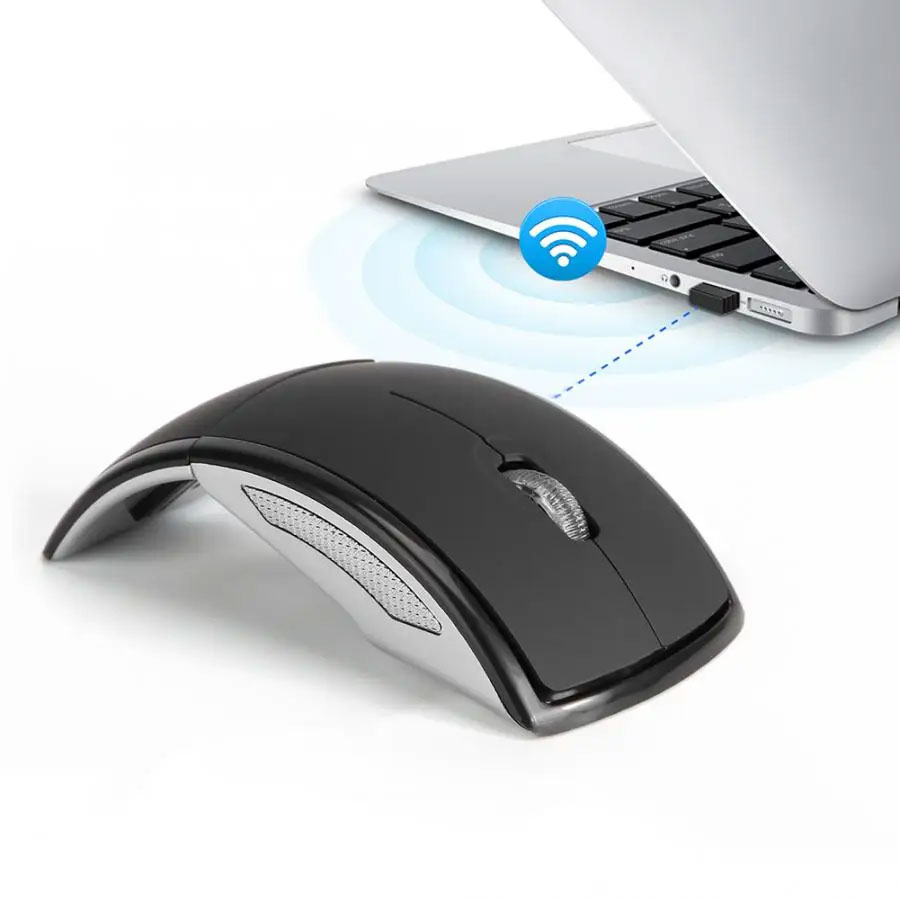 iMace Mouse Wireless Optical 2.4GHz Folded Super Slim 1600DPI - M016