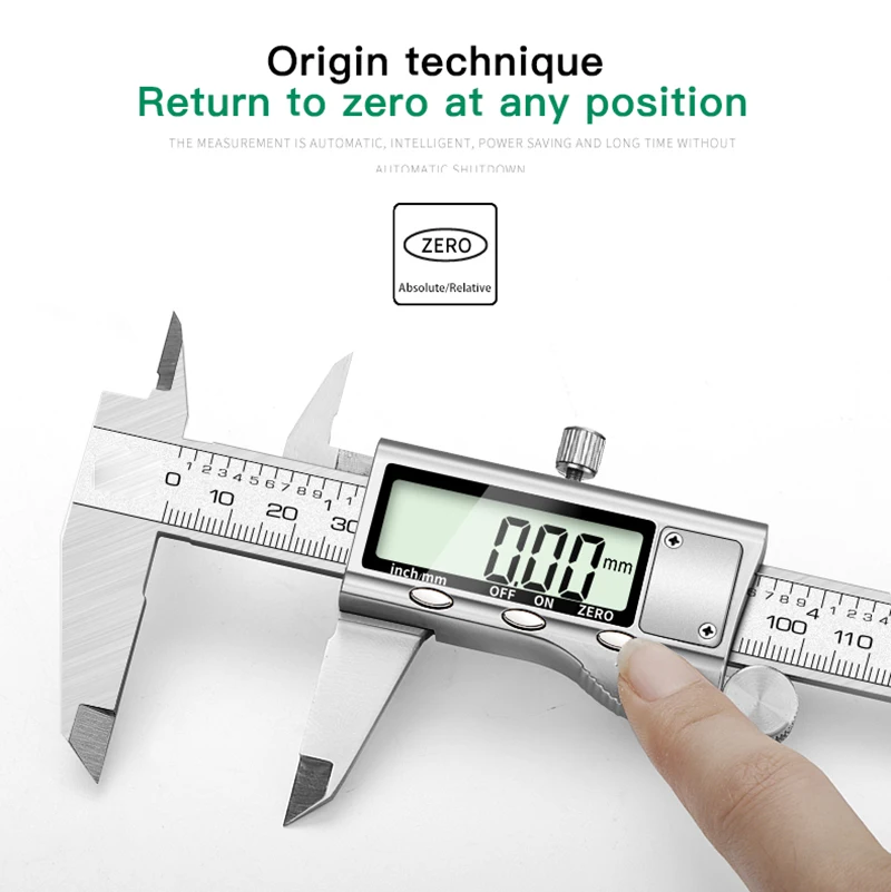 AIRAX Jangka Sorong Digital Stainless Steel Caliper 0-150mm - SH20