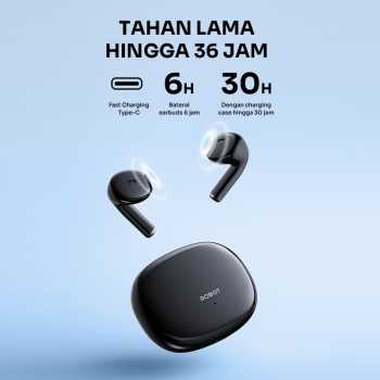 Jual Robot T10S Flybuds Earphone Wireless Semi In Ear TWS - Main Image