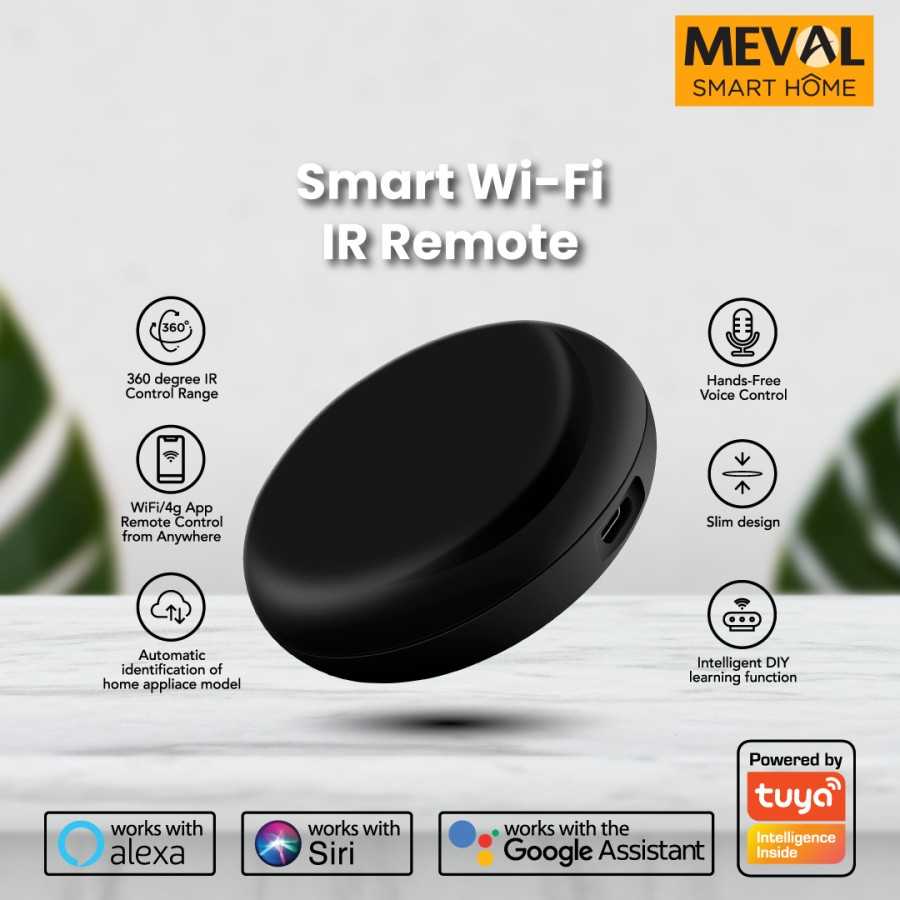 Meval Universal Jual MEVAL - Smart Universal IR REMOTE Wifi Wireless | Jakmall.com