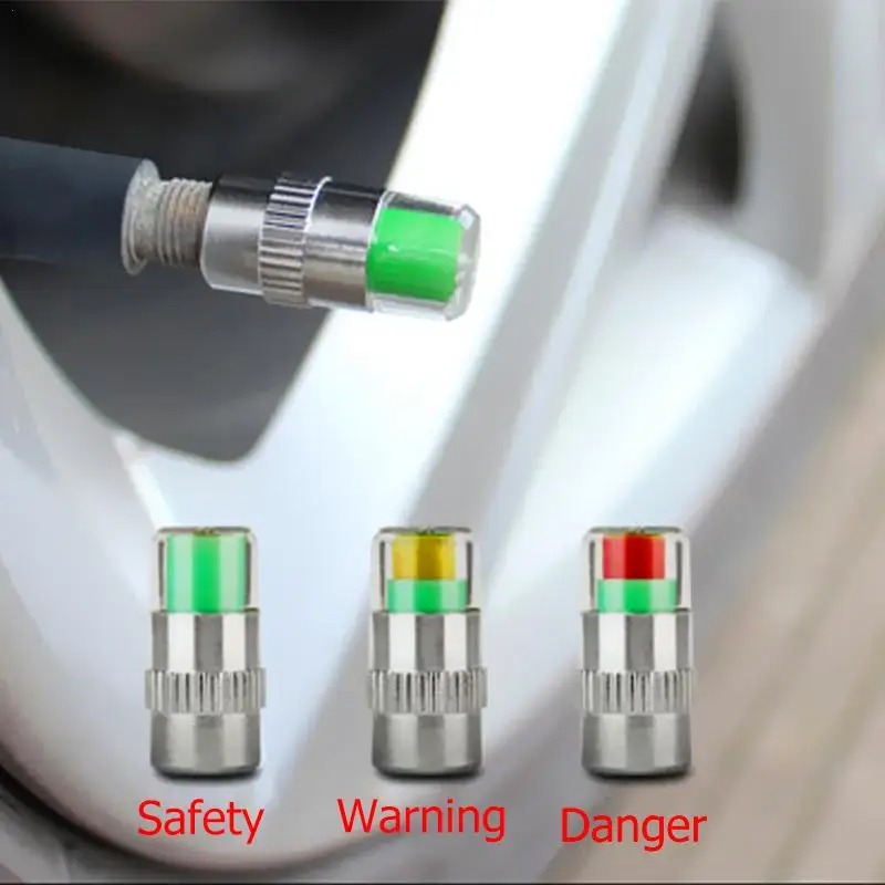 Pentil Ban Mobil Tire Valve Cap Pressure Monitoring 4 PCS - 231