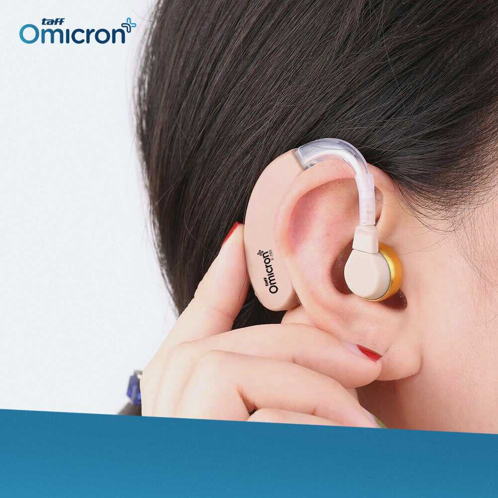 TaffOmicron Earphone Alat Bantu Dengar In Ear Hearing Aid 129dB - F-139 - Gambar 5