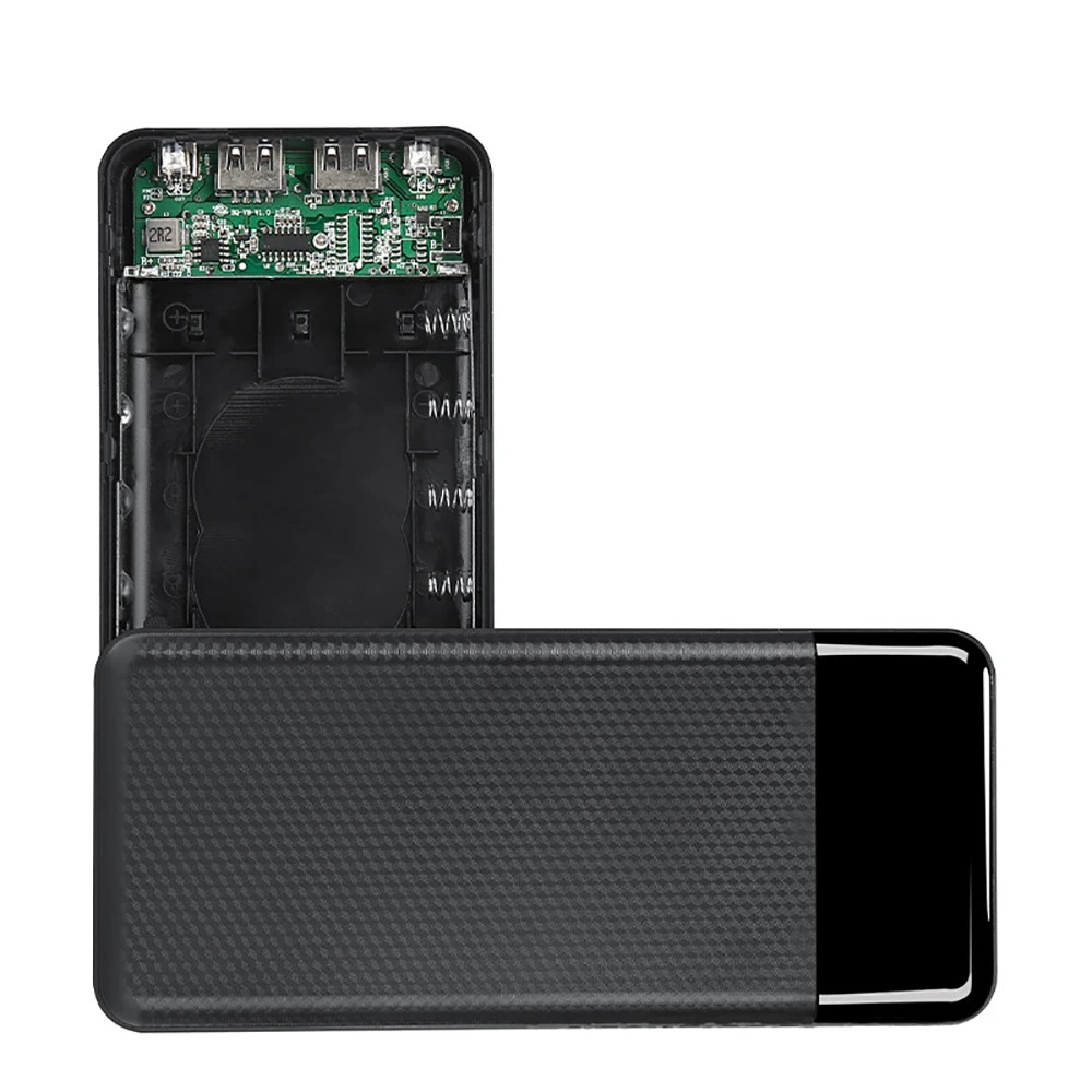 ConnectFit Power Bank DIY Case Dual USB Port 8 PCS 18650 Flat Top - Q8