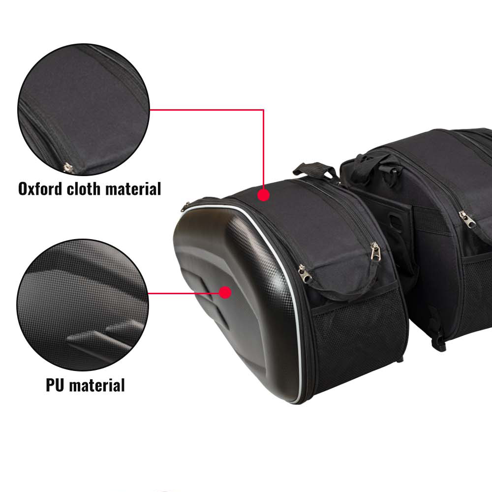SHOPRIME Tas Motor Touring Samping Anti Air Side Saddle Bag - SH58L