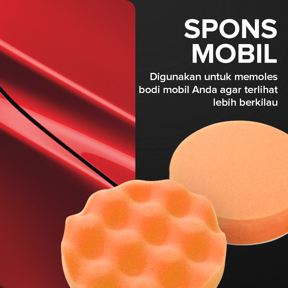OTOHEROES Pad Poles Bodi Mobil Wol Polishing Wheel 3 Inch 5 PCS - BJ69