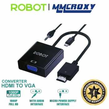 Jual Robot RHV20 HDMI To VGA Adapter Converter 1080P Full HD