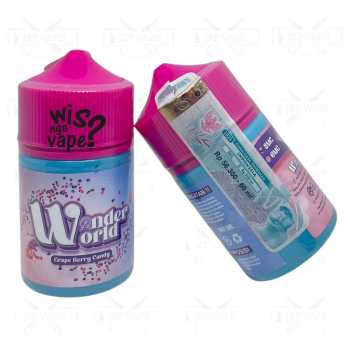 Wonder World Grape Berry Candy 60ml - Liquid Vape By EMP
